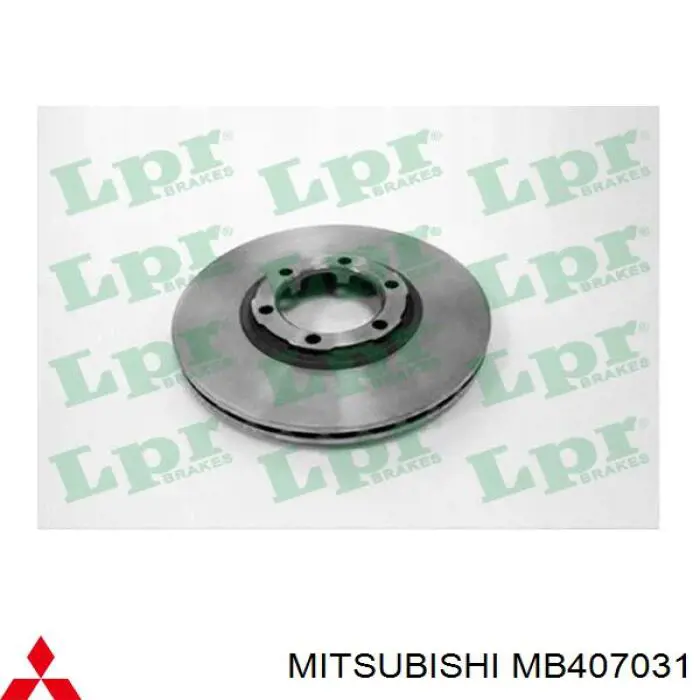 Frenos delanteros Mitsubishi MB407031 precio, desde 33,37 EUR