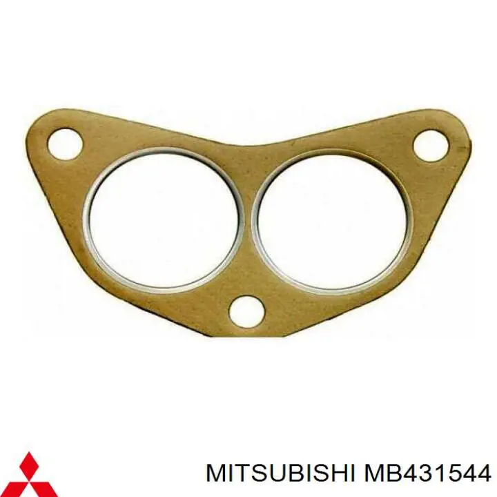 MR224268 Mitsubishi junta, tubo de escape silenciador