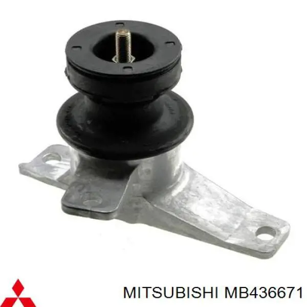 MB436671 Mitsubishi soporte motor delantero