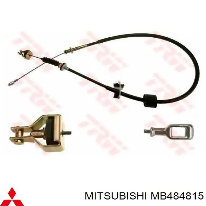 Cable de accionamiento del embrague para Mitsubishi Colt (C1A)