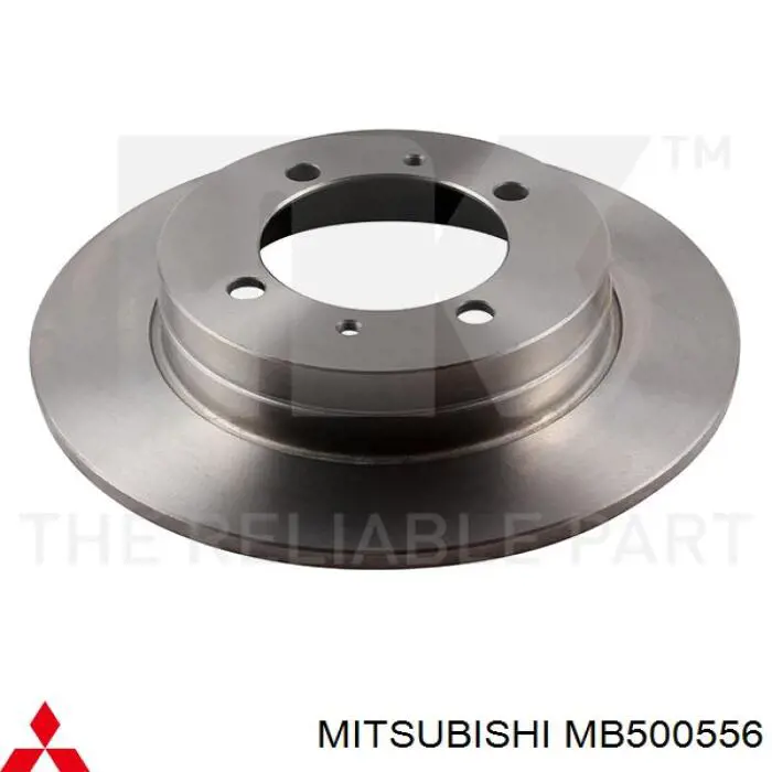 MB500556 Mitsubishi disco de freno trasero