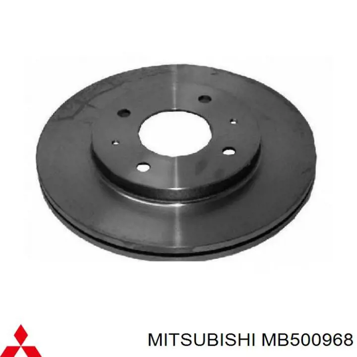 MB500968 Mitsubishi disco de freno delantero
