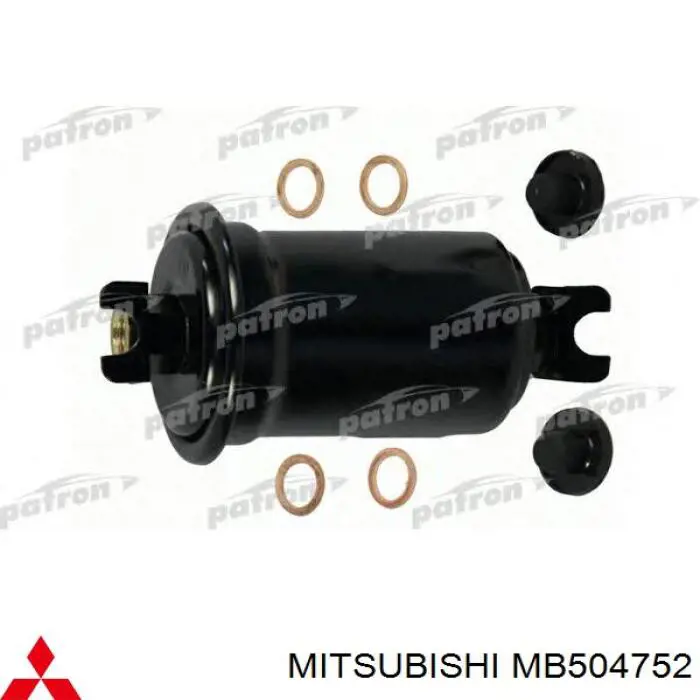 Filtro de gasoil Mitsubishi MB504752