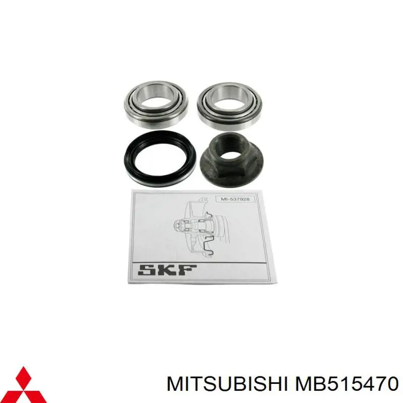 Comprar MB515470 Mitsubishi Cojinete de rueda trasero