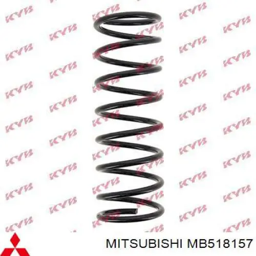 Comprar MB518157 Mitsubishi Muelle delantero
