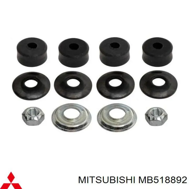 MB518892 Mitsubishi soporte de barra estabilizadora trasera