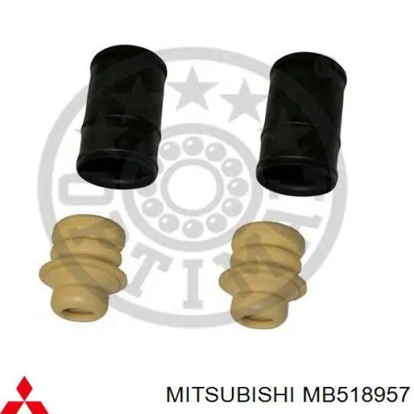 MB518957 Mitsubishi almohadilla de tope, suspensión delantera