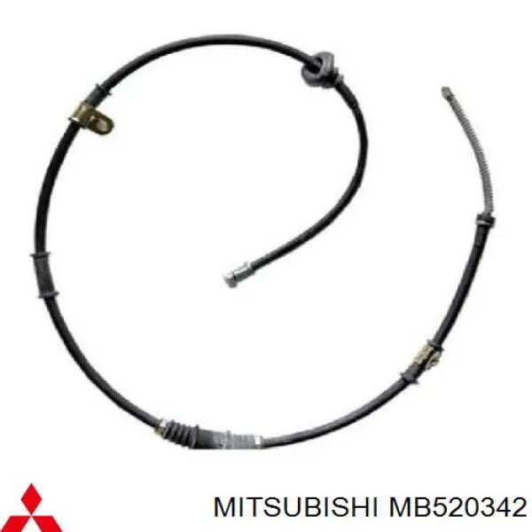Cable de freno de mano trasero derecho para Mitsubishi Colt (C5A)