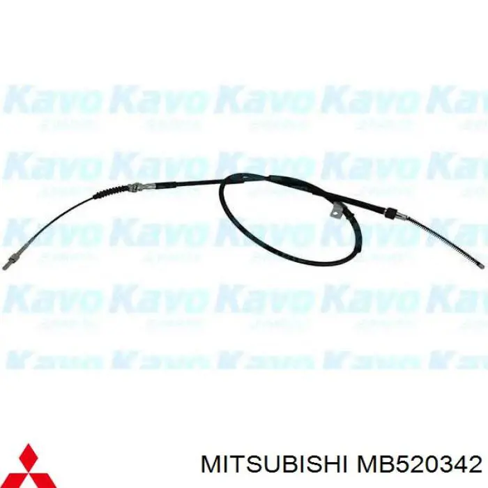 Comprar MB520342 Mitsubishi Cable de freno de mano trasero derecho