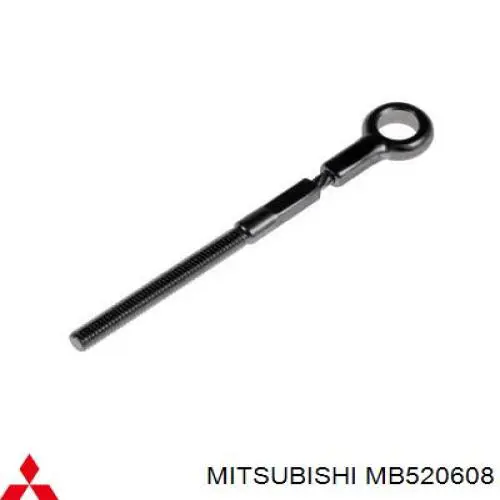MB520608 Mitsubishi cable de freno de mano trasero izquierdo