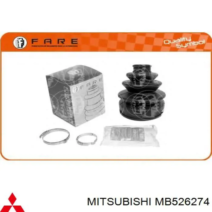 MB526274 Mitsubishi Fuelle transmisión delantero exterior