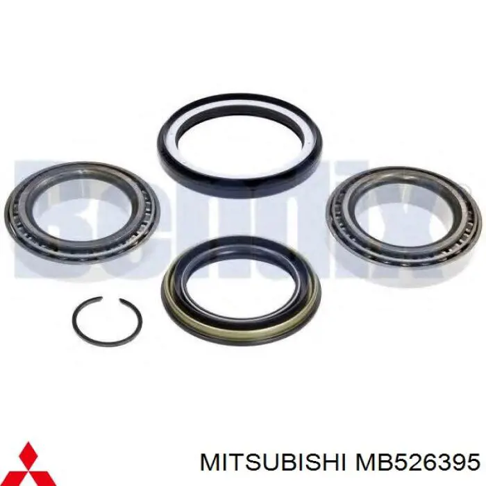 MB526395 Mitsubishi anillo retén, cubo de rueda delantero inferior