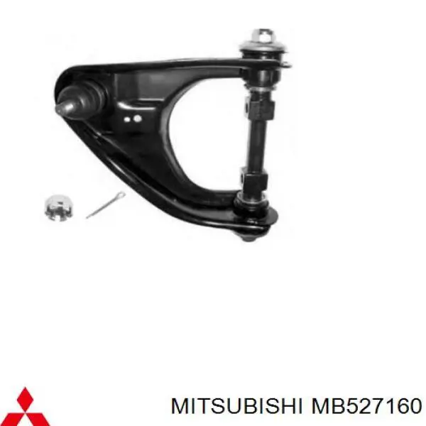 Barra oscilante, suspensión de ruedas delantera, superior derecha para Mitsubishi L 200 (K4T)