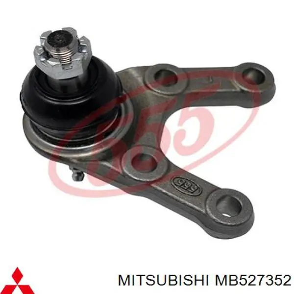 MB527352 Mitsubishi rótula de suspensión inferior derecha