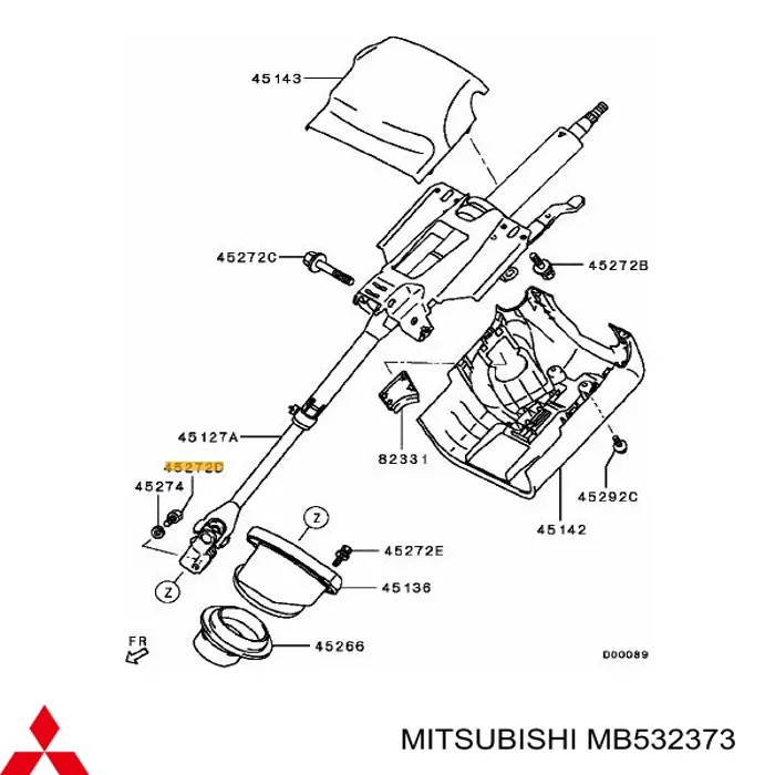  Mitsubishi MB532373 precio, desde  