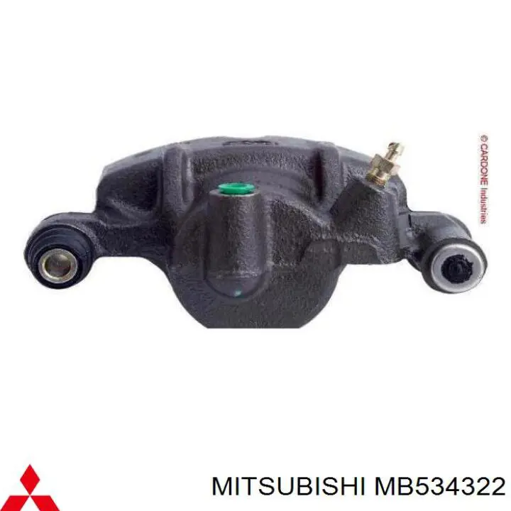 MB534322 Mitsubishi pinza de freno delantera izquierda