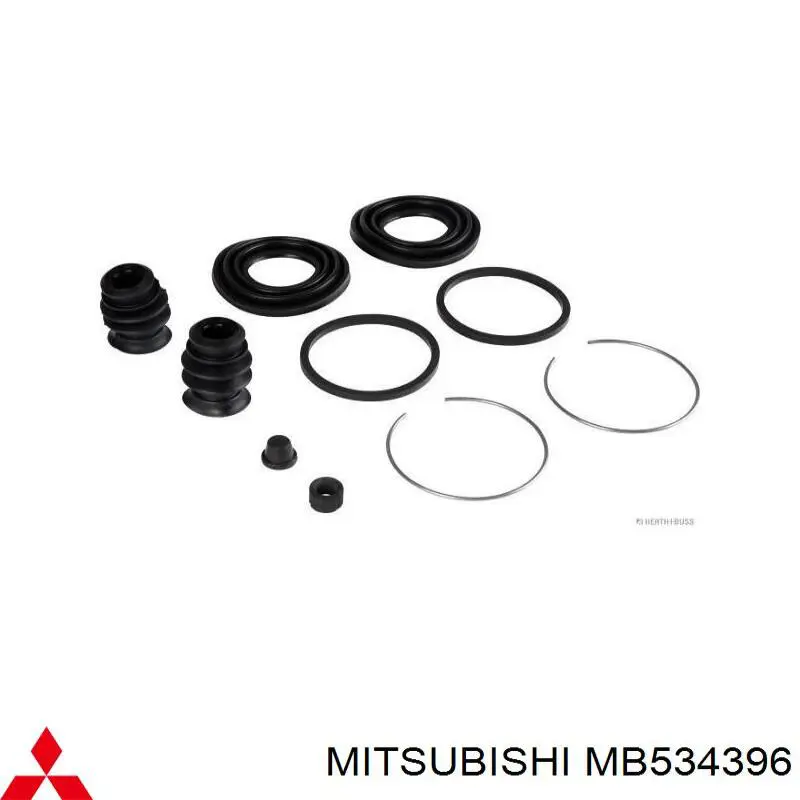 MMB534396 Mitsubishi juego de reparación, pinza de freno delantero