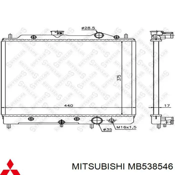 MB538546 Mitsubishi