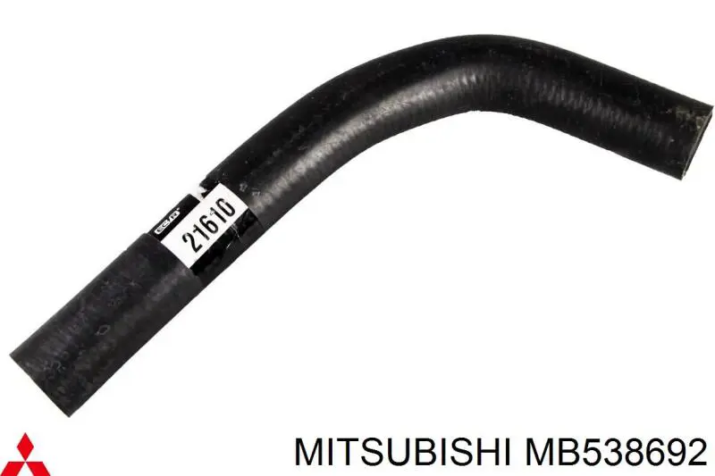 Manguera superior del radiador Mitsubishi MB538692 precio, desde 13,52 EUR