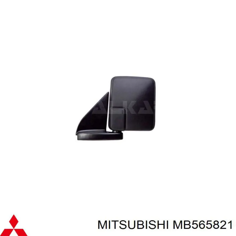 MB565821 Mitsubishi espejo retrovisor izquierdo