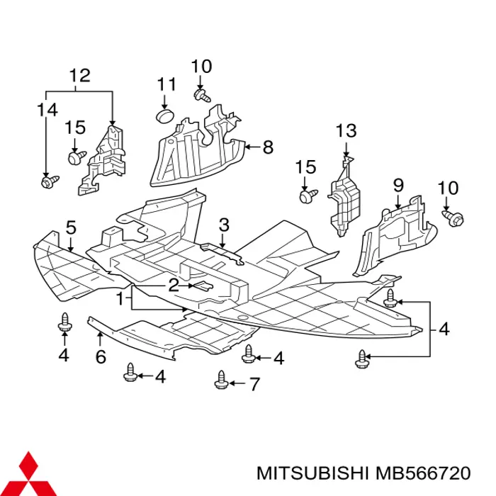  Mitsubishi MB566720 precio, desde 4,76 EUR