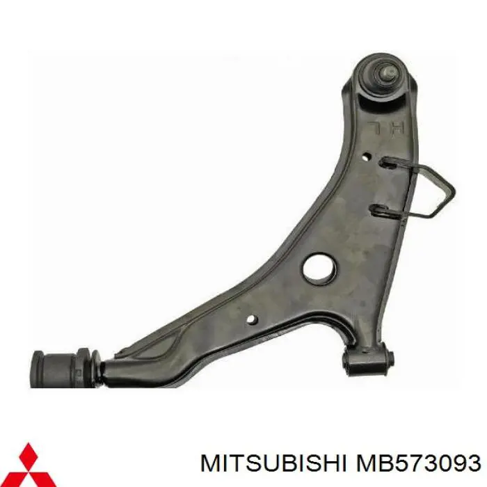 Brazo inferior izquierdo de la suspensión delantera Mitsubishi MB573093 precio, desde 93,78 EUR