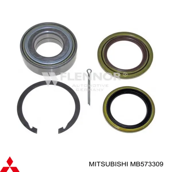 Retén interior del cubo de rueda delantero Mitsubishi MB573309 precio, desde 6,73 EUR