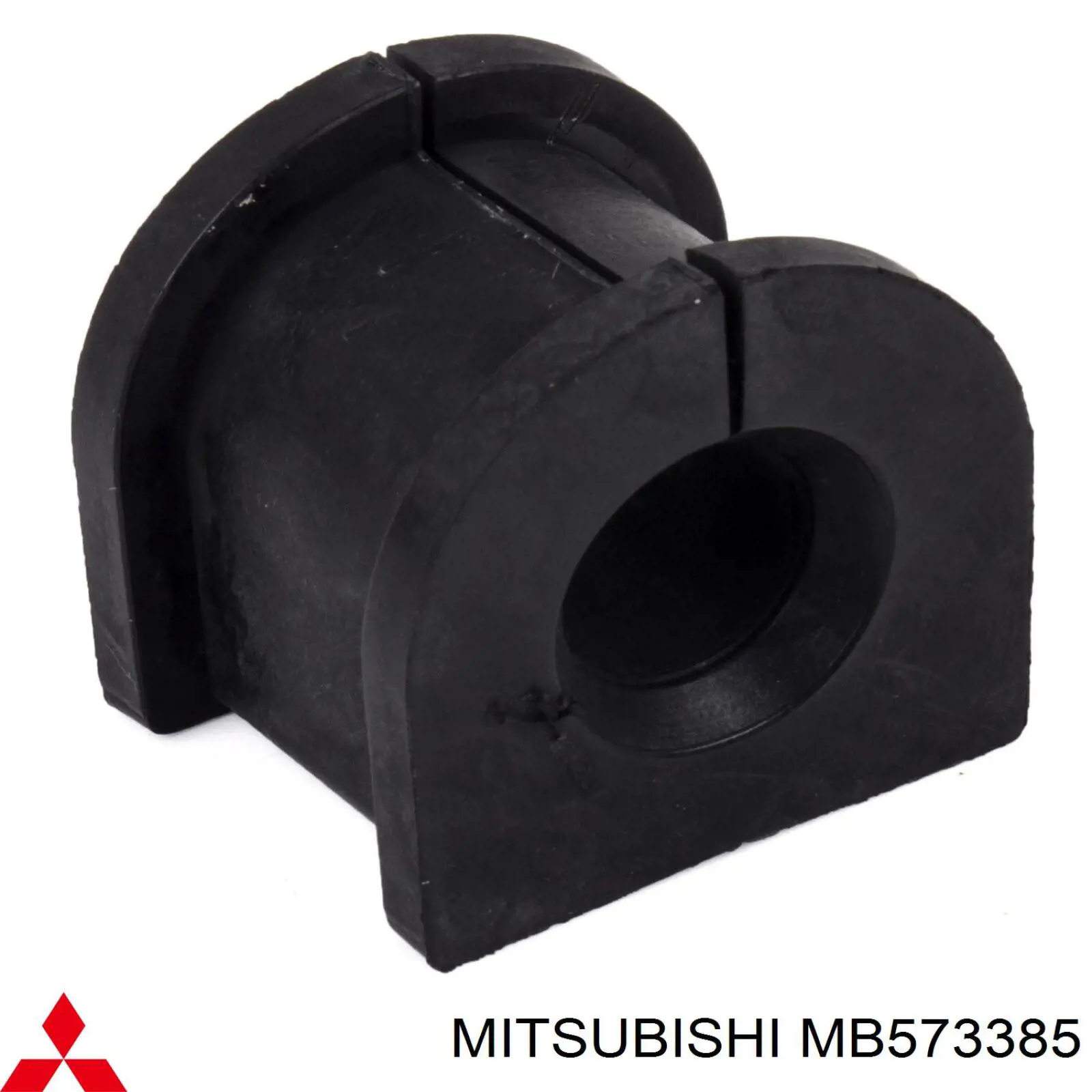 MB573385 Mitsubishi casquillo de barra estabilizadora delantera