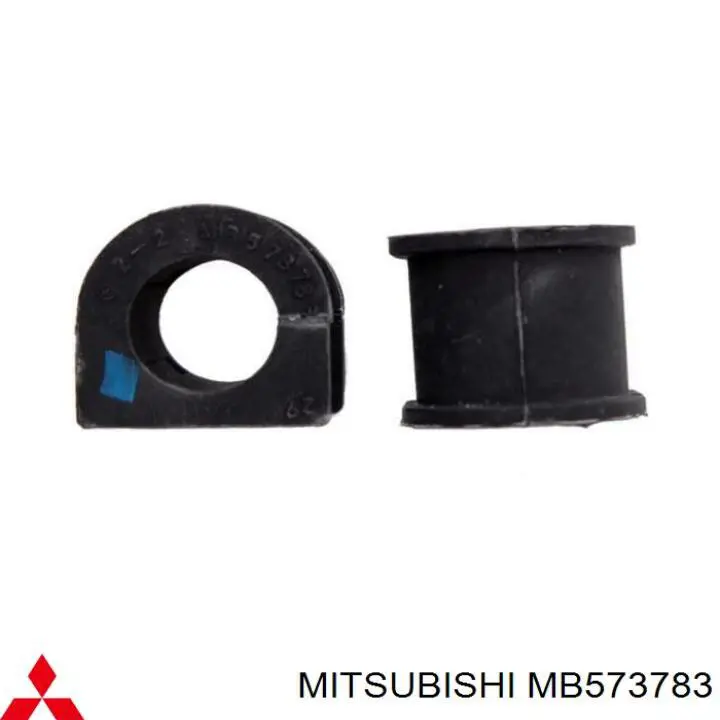 MB573783 Mitsubishi casquillo del soporte de barra estabilizadora delantera