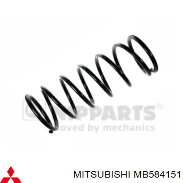 Muelle trasero para Mitsubishi Pajero I L04G