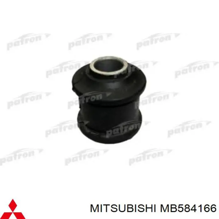 MB584166 Mitsubishi Silentblock de brazo transversal de suspensión trasera