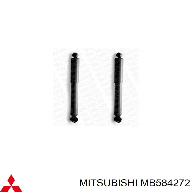 MB584272 Mitsubishi amortiguador trasero