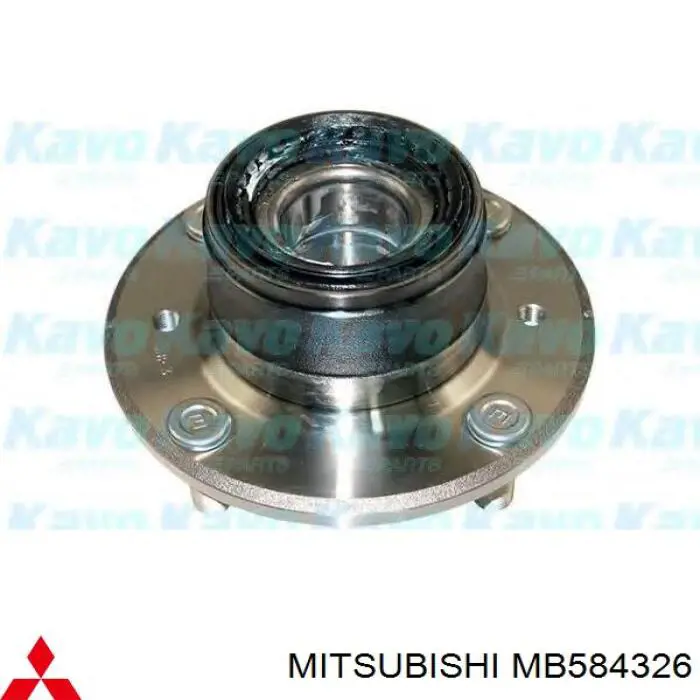 MB584326 Mitsubishi cubo de rueda trasero