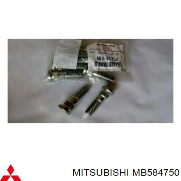 Espárrago de rueda trasera MB584750 Mitsubishi