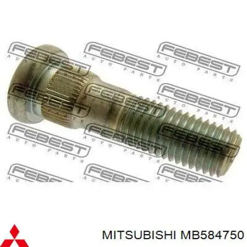 Espárrago de rueda trasera Mitsubishi MB584750 precio, desde 2,42 EUR