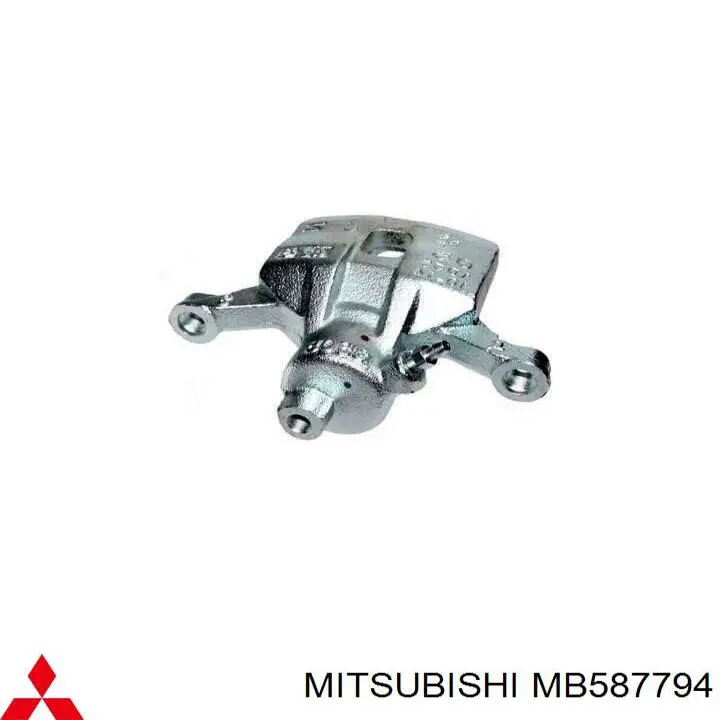 MB587794 Mitsubishi pinza de freno trasero derecho