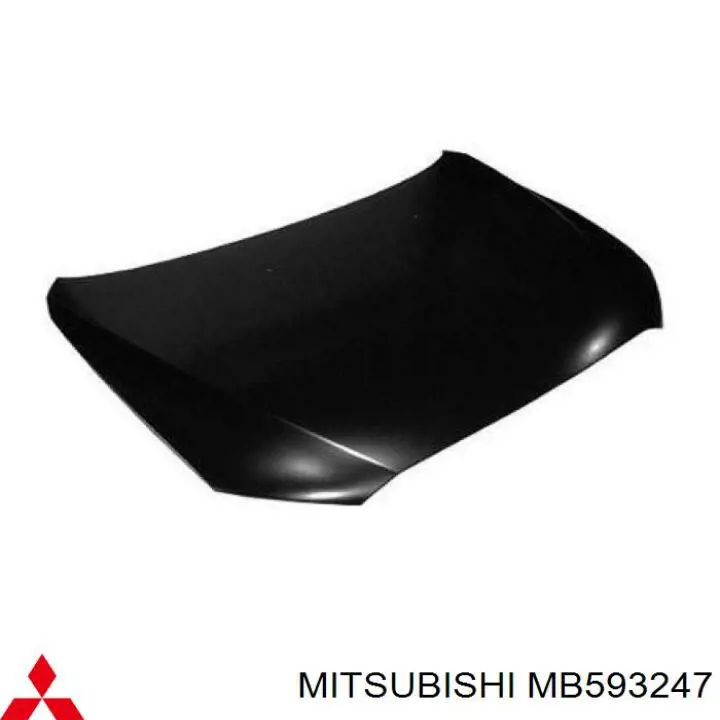 Capot para Mitsubishi Colt 3 
