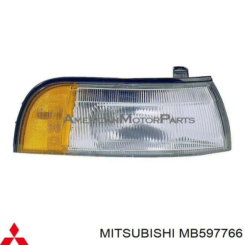 MB597766 Mitsubishi luz de gálibo derecha
