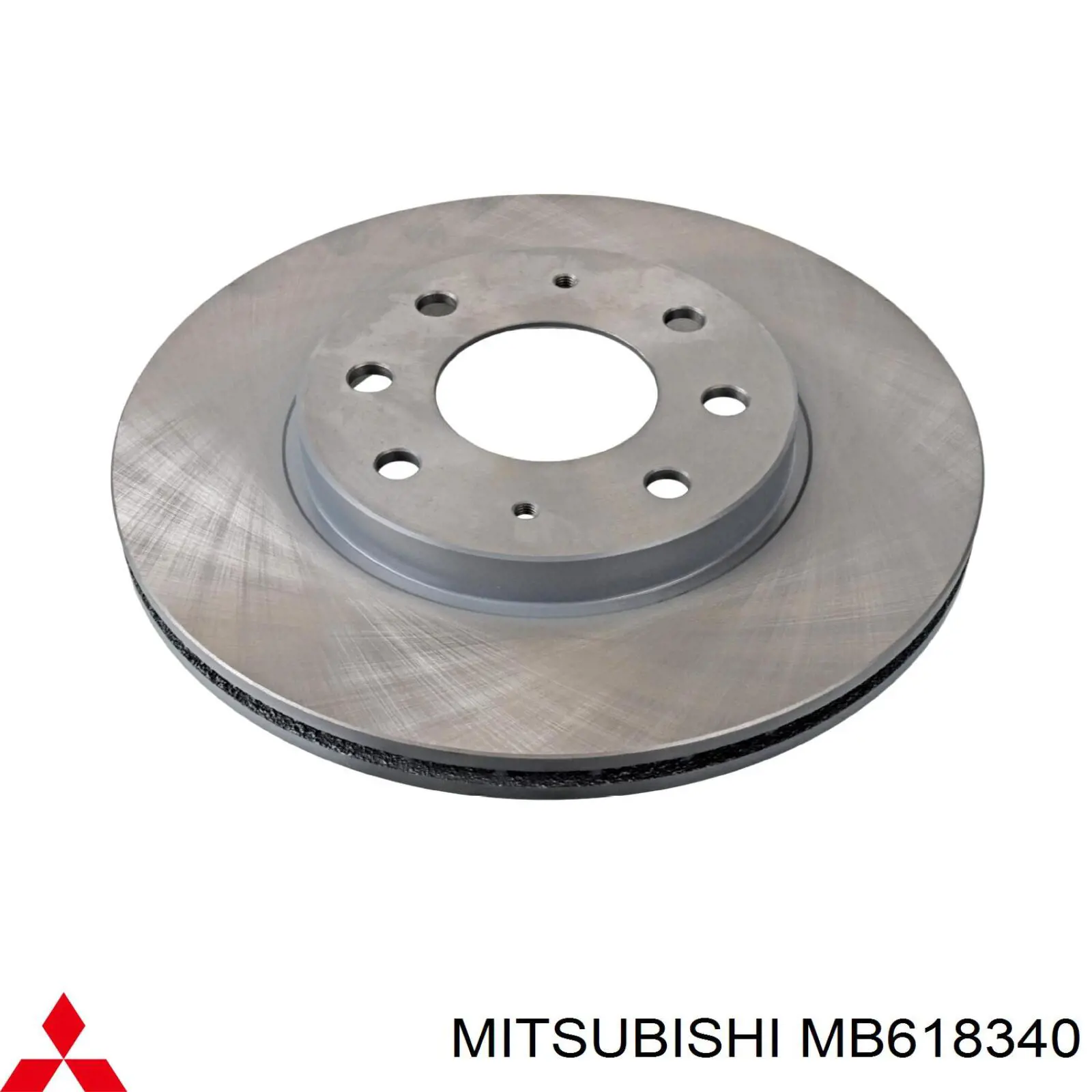 MB618340 Mitsubishi disco de freno delantero