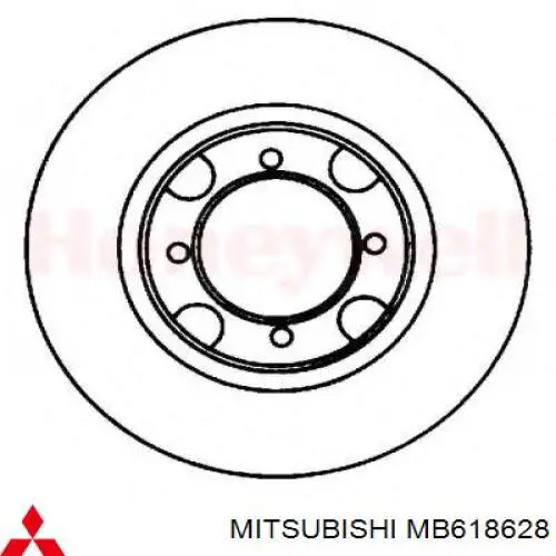 MB618628 Mitsubishi Discos