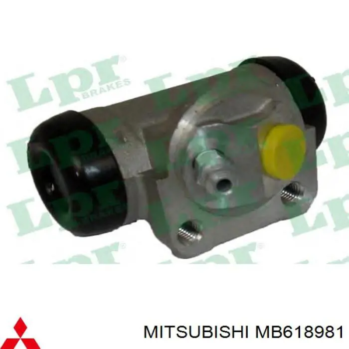Cilindro de freno de rueda trasera Mitsubishi MB618981 precio, desde 13,11 EUR