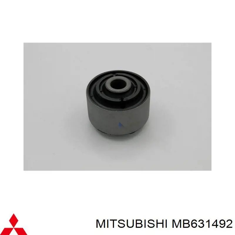 Buje trasero del brazo longitudinal trasero MB631492 Mitsubishi