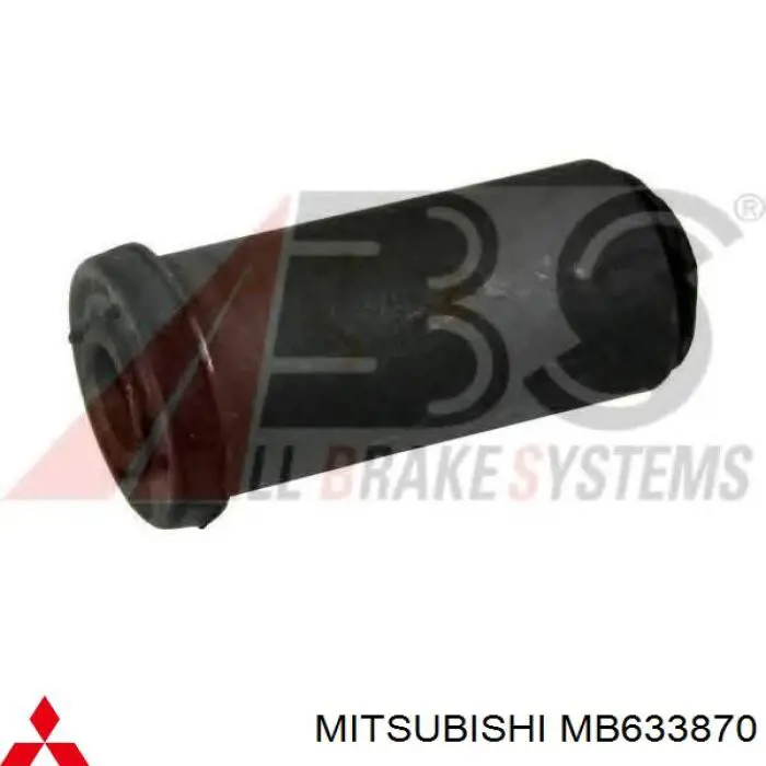 MB633870 Mitsubishi silentblock de suspensión delantero inferior