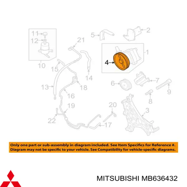 MB636432 Mitsubishi