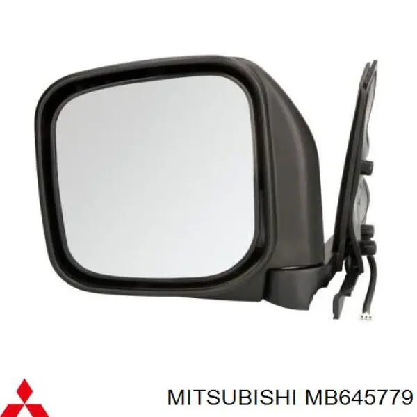 MB645779 Mitsubishi espejo retrovisor izquierdo