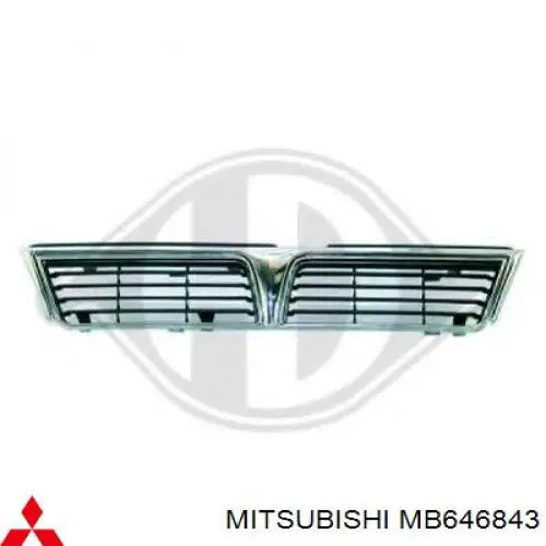 MB646843 Mitsubishi Calandra