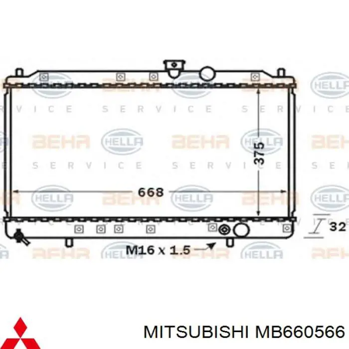 Comprar CR537000S Mahle Original Radiador de auto