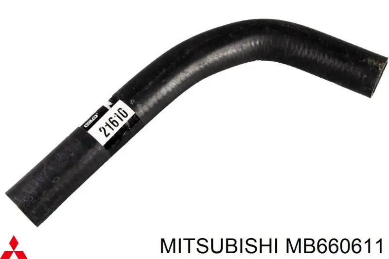 Manguera inferior del radiador Mitsubishi MB660611 precio, desde 21,02 EUR