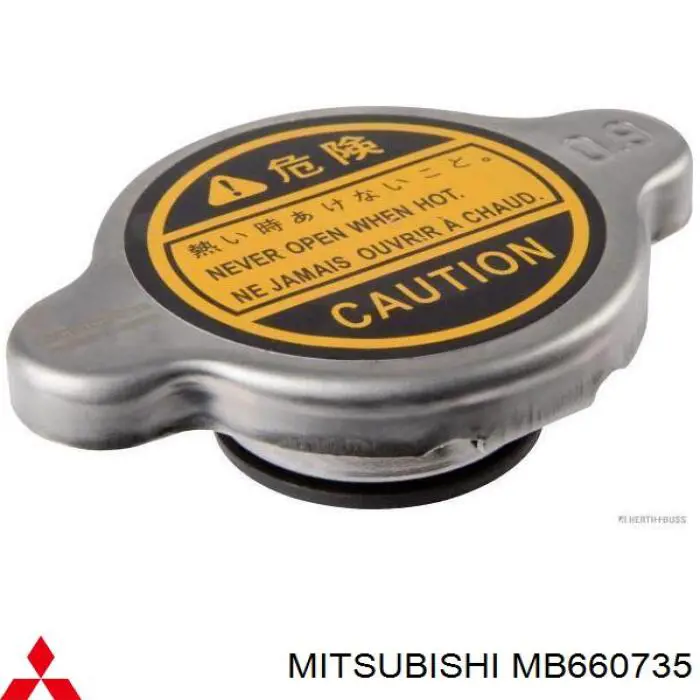 MB660735 Mitsubishi tapa radiador