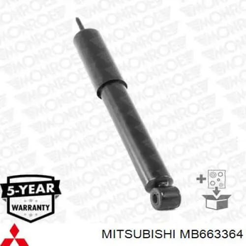 Comprar MB663364 Mitsubishi Amortiguador trasero